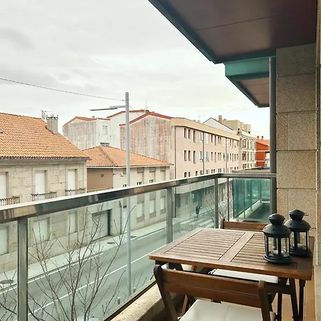 Apartamento Plaza Arena Sanxenxo Exterior foto